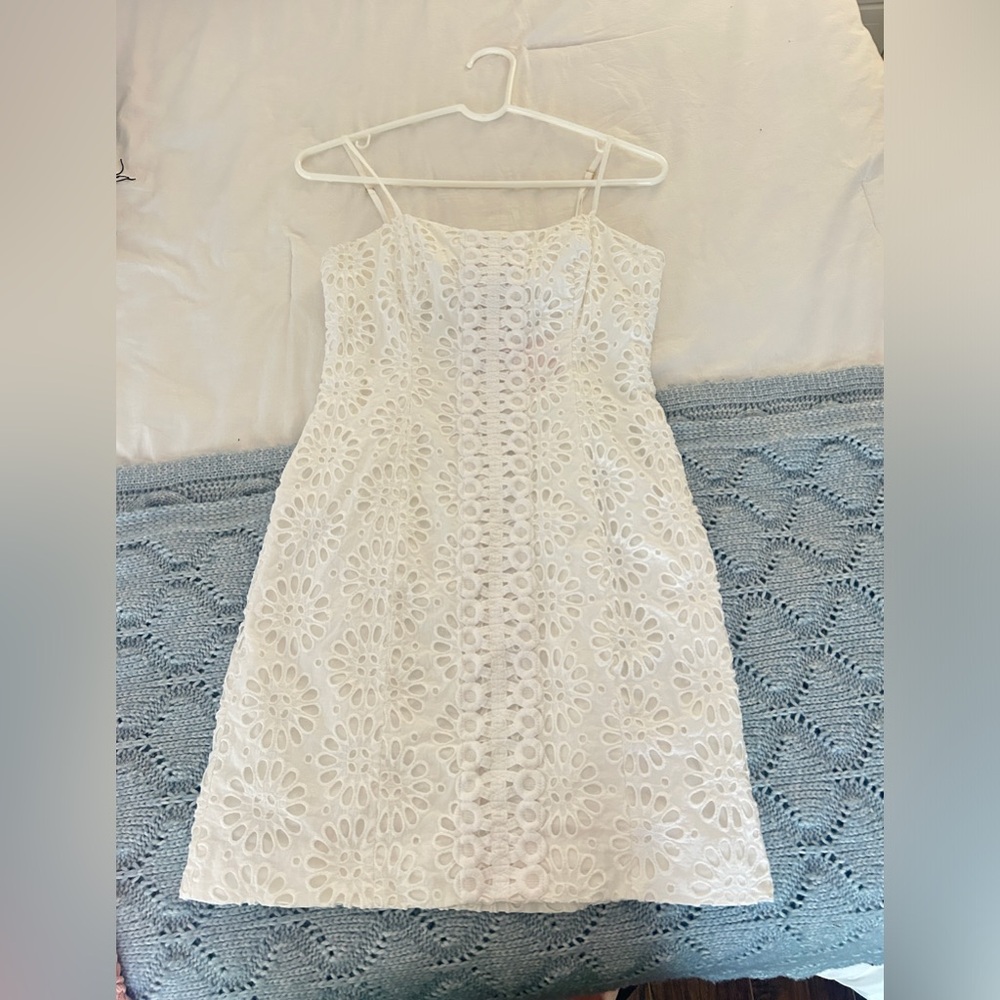 Lilly Pulitzer eyelet dress. Size 0. Worn once